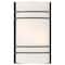 Access Lighting Cassi, 2 Light Wall Sconce, Matte Black Finish, Opal Glass 20416-MBL/OPL - alternate 7